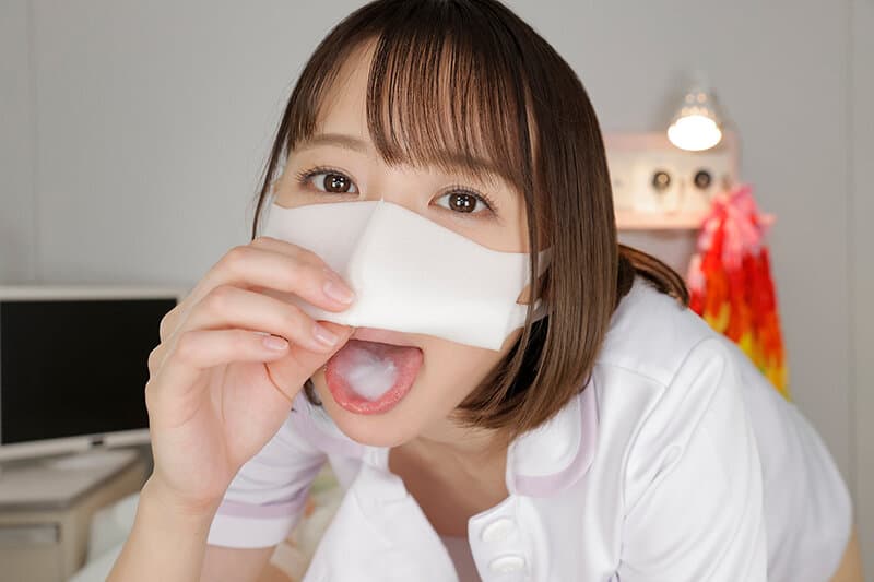 URVRSP-190 【VR】マスク美女の看護師に退院するまで見つめられ、射精させられる入院生活。