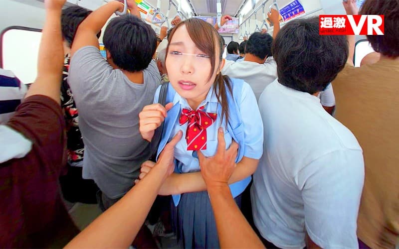 NHVR-031 【VR】乳首いじり痴漢 VR ～コリコリ刺激され続け発情する敏感女～