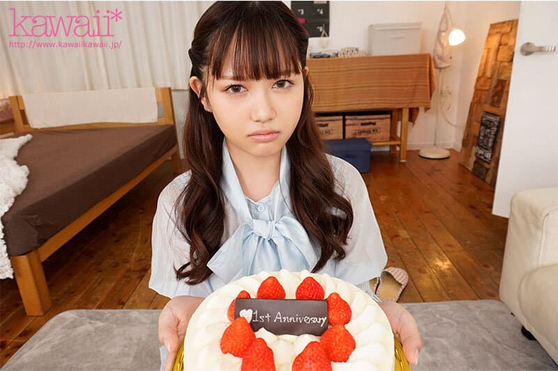 KAVR-349 【VR】Oh！サンクス！百仁花 初喧嘩直後のクッソ燃え上がる快感と愛情がシンクロする初生ハメ！初中出し！仲直りセックス