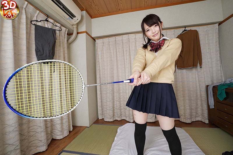 VRVR-060 【VR】「お兄ちゃん大好きだよ！」ニーハイ穿いた制服姿の妹が無防備を装い見せつける絶対領域にフル勃起！ベロキス/耳舐め/ニーハイ脚コキ/濃厚フェラ！生チ○ポ挿入すると膝をガクガクさせながら何度もイキ乱れまさかの中出し懇願！御坂りあ