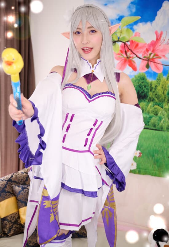 GGPVR-017 【VR】森沢かなちゃんと異世界エルフでコスプレ撮影会VR体験！えっちえちむちむちのめちゃエロ美白銀髪エルフと何度でも抜き戻りしちゃう濃密最高生ハメ中出しSEX！！