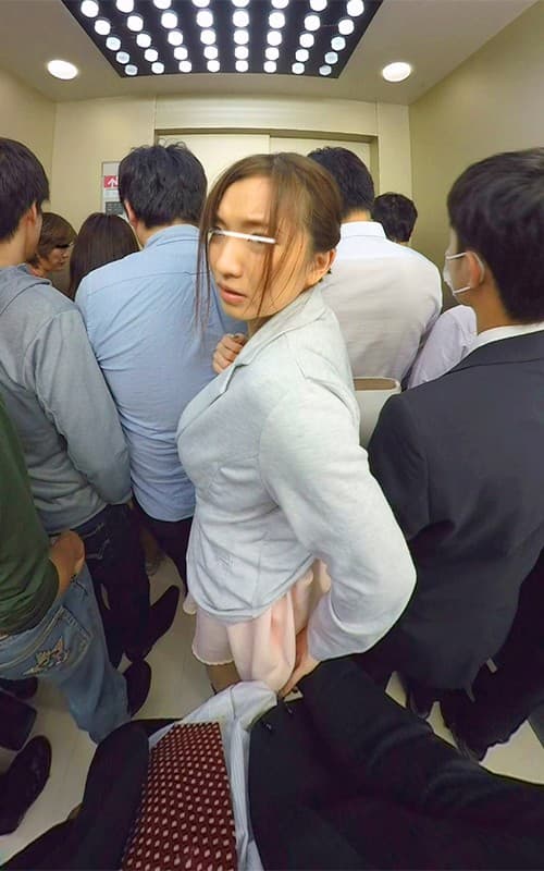 NHVR-008 【VR】【新春SP】エレベーター痴漢 VR