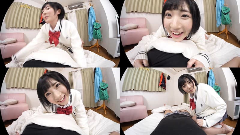 CRVR-140 【VR】皆月ひかる「おにいちゃん…ひかる、ボッキち○ぽが見たいんです！」かわいい近所のいもうと的な美少女とまさかのいちゃらぶ中出しセックス！