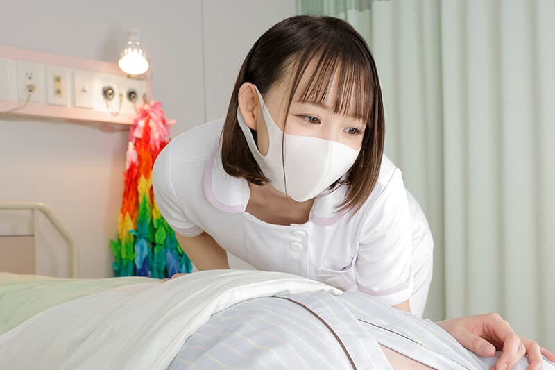 URVRSP-190 【VR】マスク美女の看護師に退院するまで見つめられ、射精させられる入院生活。