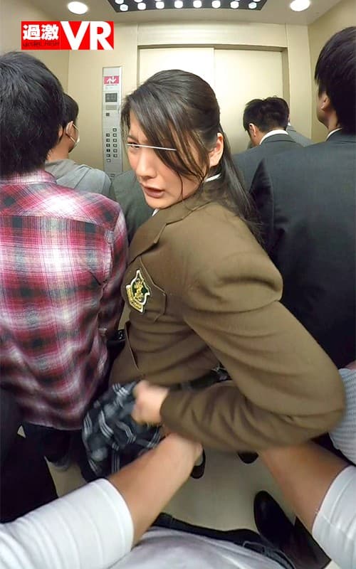 NHVR-025 【VR】エレベーター痴漢 VR 2