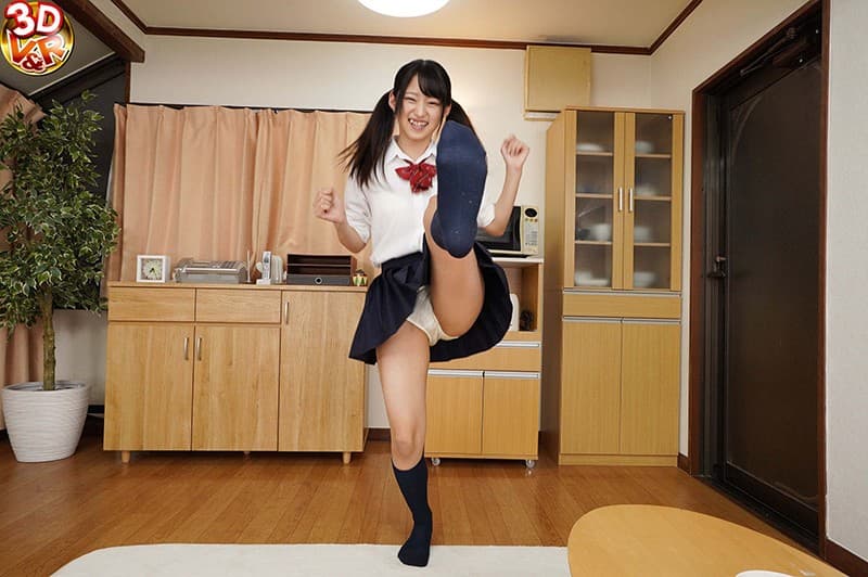 VRVR-070 【VR】HQ超高画質！「私…あなたの赤ちゃんが欲しい！」子供を欲しがる僕の妻は学校に通う制服美少女！パンチラ挑発で勃起を誘発させベロキス/耳舐め/濃厚フェラ！僕の精子搾りきるまで何度も子作り中出しSEX！ 渚みつき