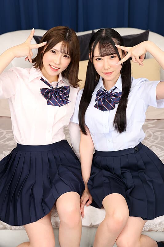 URVRSP-418 【VR】【8K VR】チアJ系生ハメ中出し何度もチ○ポで教育的わからせセックス！ 皆瀬あかり?ゆめ莉りか