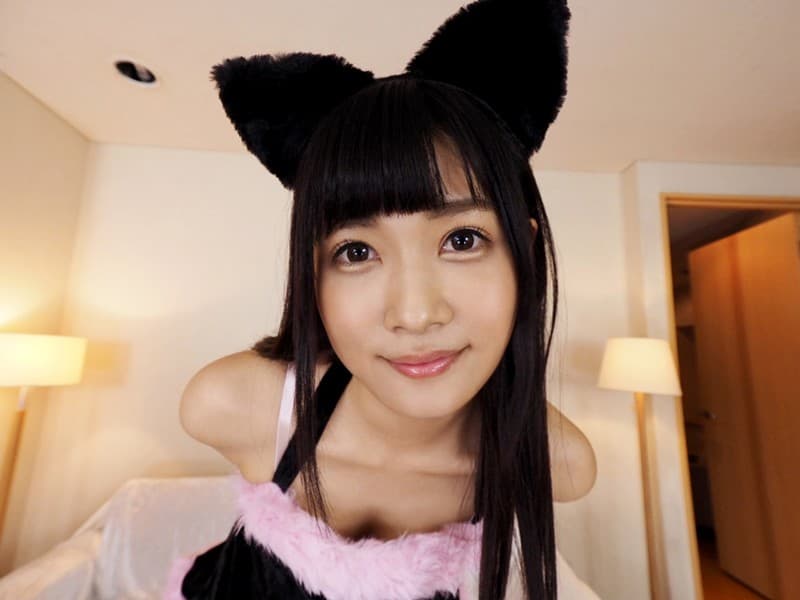 KIWVR-015 【VR】HQ超画質革命！ 先輩の為にすずがコスプレしてみたよ◆童貞の先輩をその気にさせて生中出しSEXしちゃった◆ 山井すず