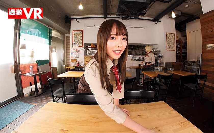 NHVR-197 【VR】君たちレズカップルだったの！？お店で昼寝中に目を覚ましたらバイトちゃん達がベロちゅうレズに没頭中！思わず寝たフリしたけどバレて逆3P！何度イっても肉ディルド扱いされた僕（店長）