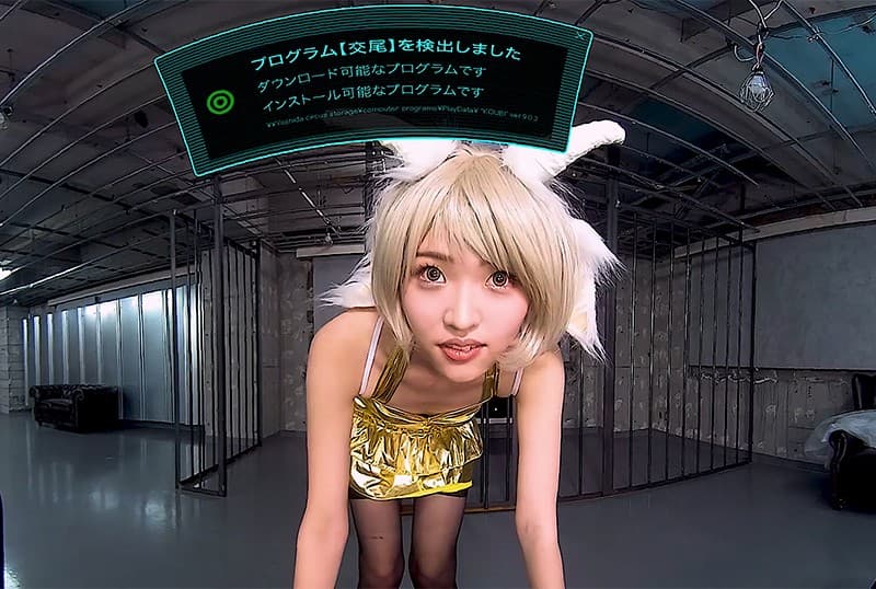 FTVR-009 【VR】【電脳風俗?ヨシダサーカス】の協力で、仮想空間都市の人気心霊番組『ガベージコレクション』が潜入取材で遭遇したのは、ヒト×動物からうまれたポンコツ美少女ハイブリッドの霊……たぶんキョウコ？編