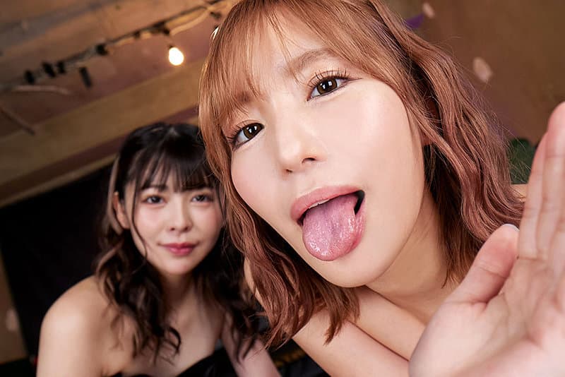 VRKM-491 【VR】Heaven or Hell W超ハーレム 百永さりな 森日向子