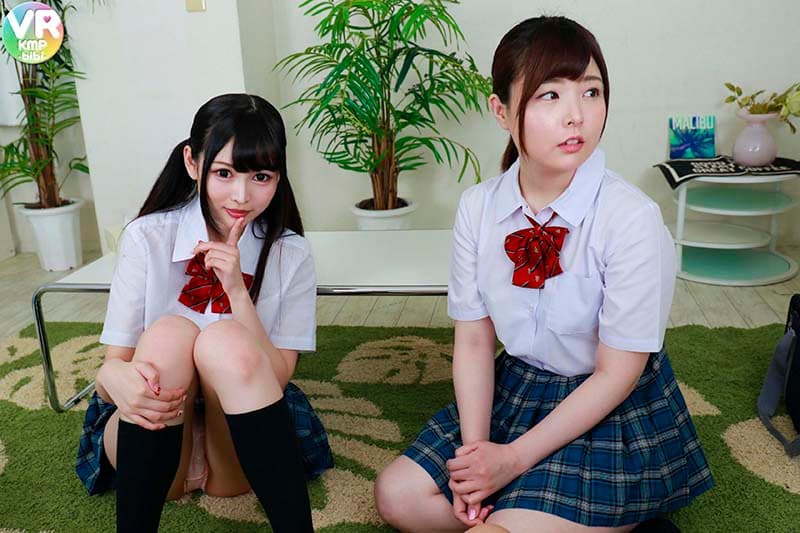 BIKMVR-133 【VR】小悪魔美少女の全力誘惑！？チート級にカワイイ同級生にヒソヒソ淫語で痴女られたボク 跡美しゅり