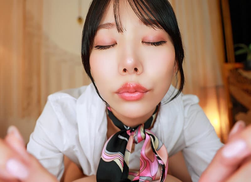 AJVR-255【VR】顔面偏差値85の高級メンエス美女にゼロ距離で見つめられ耳フゥ耳チュパ耳コソASMRささやき淫語と耳舐めほじり騎乗位で根こそぎ搾り取られる脳トロ耳イキ体験リラクゼーションサロン 尾崎えりか