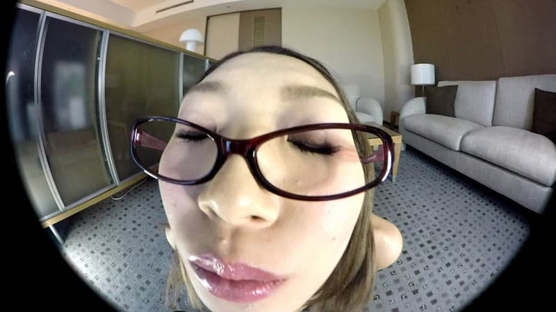 CRVR-059 【VR】香苗レノン 美脚×競泳水着×パンスト眼鏡 VR スレンダーくびれ眼鏡美女と中出しSEX！！