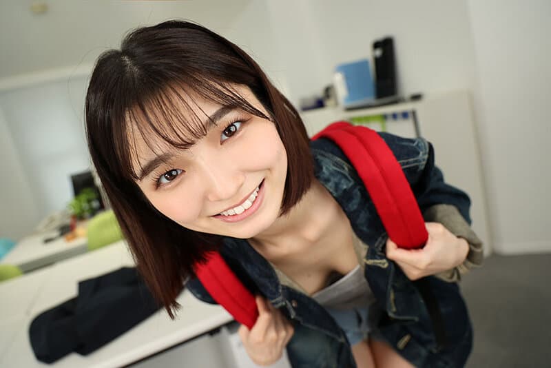 VRKM-1027 【VR】着ぐるみバイト後に全身汗だく 濡れた上半身と蒸れた下半身 可愛い顔からは想像もつかない積極的なグイグイ性交に何度も中出し 倉本すみれ