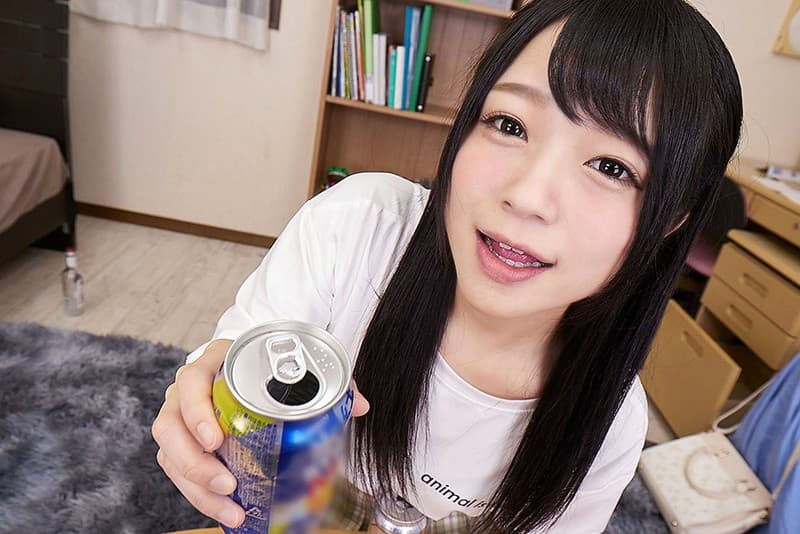 VRKM-222 【VR】本当の自分を忘れて…生々しく…痙攣する。 酒酔い×媚薬の最恐コンボでエロい状態をヤメラレナイ接吻キメセクFUCK 南梨央奈