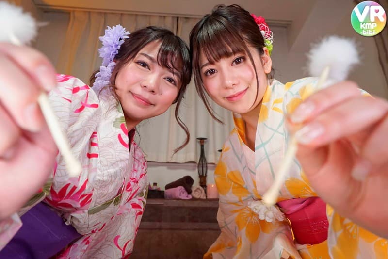 BIKMVR-093 【VR】【HQバイノーラル録音】都内某所の美少女高級耳かきマッサージ店 泉ひなの?有村のぞみ