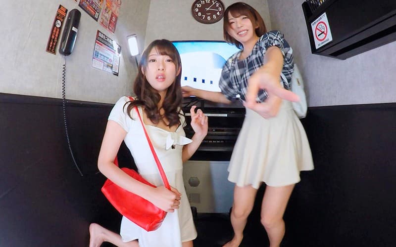 CAFR-250 【VR】乱入！ハプニング個室ビデオ あおいれな?麻里梨夏