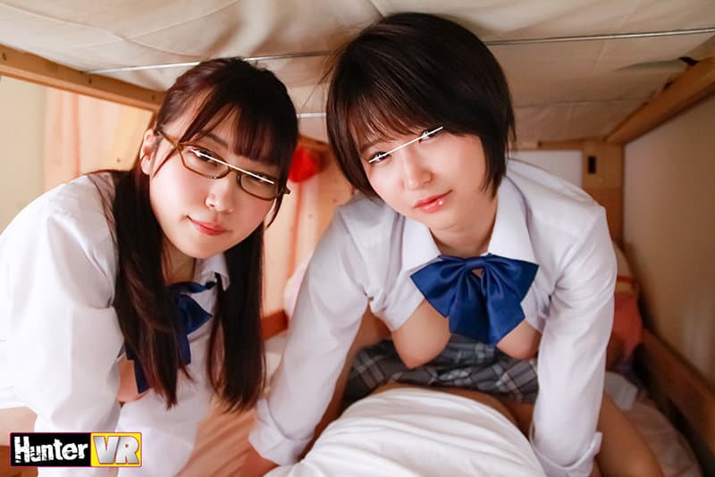 HUNVR-115 【VR】 覚悟してご視聴ください！再生開始0秒で即エッチが始まります！名門お嬢様学校の女子寮で監禁？いや軟禁？いやいや好んで飼われているボクは毎日毎日性欲旺盛の小悪魔お嬢様ヤリマン女子○生たちに喰われまくってます！！マジ最高！！なぜ、こんなおいしい状況が…